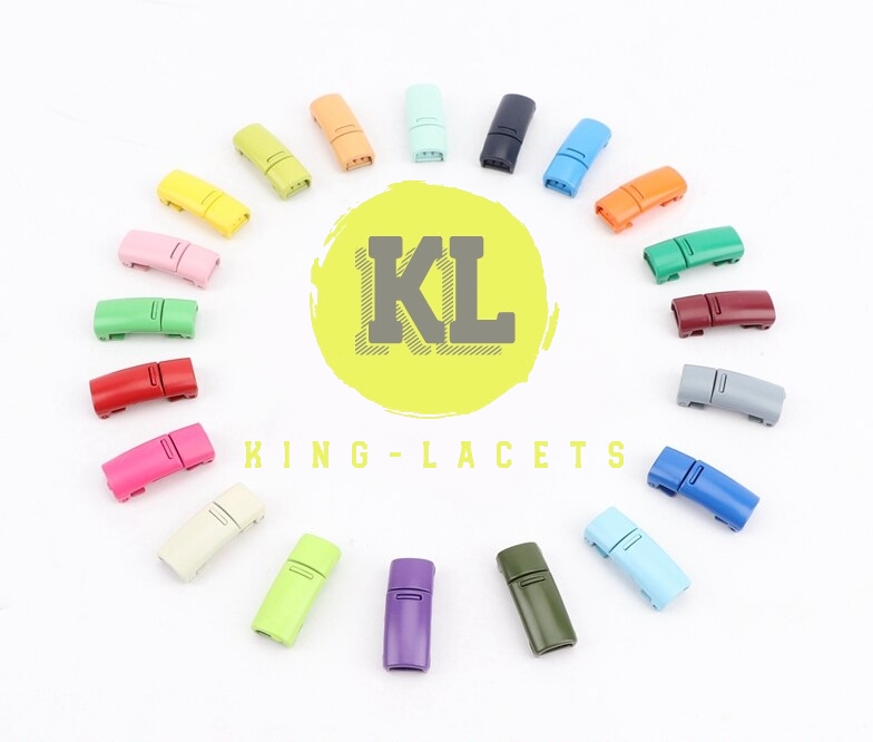 Lacets élastiques magnétiques king magnets fermoir couleur king-lacets 1