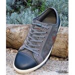 king caps lacets élastiques à capsules king-lacets gris