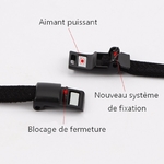 Lacets élastiques magnétiques king magnets fermoir couleur king-lacets 2