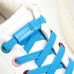 Lacets élastiques magnétiques king magnets linéa  king-lacets bleu clair