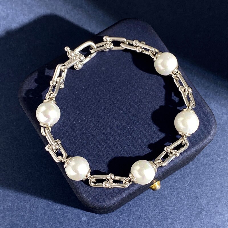 Bracelet-en-forme-de-U-pour-femmes-cha-ne-courte-en-bambou-cha-ne-en-acier