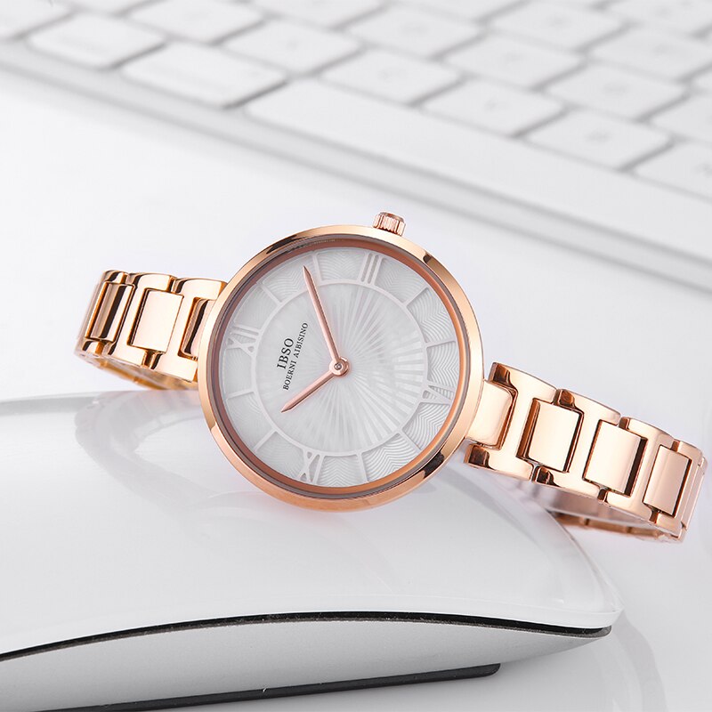IBSO-montre-Quartz-minimaliste-pour-femmes-montre-de-luxe-Ultra-mince-Simple-ceinture-couleurs-bonbons-tendance