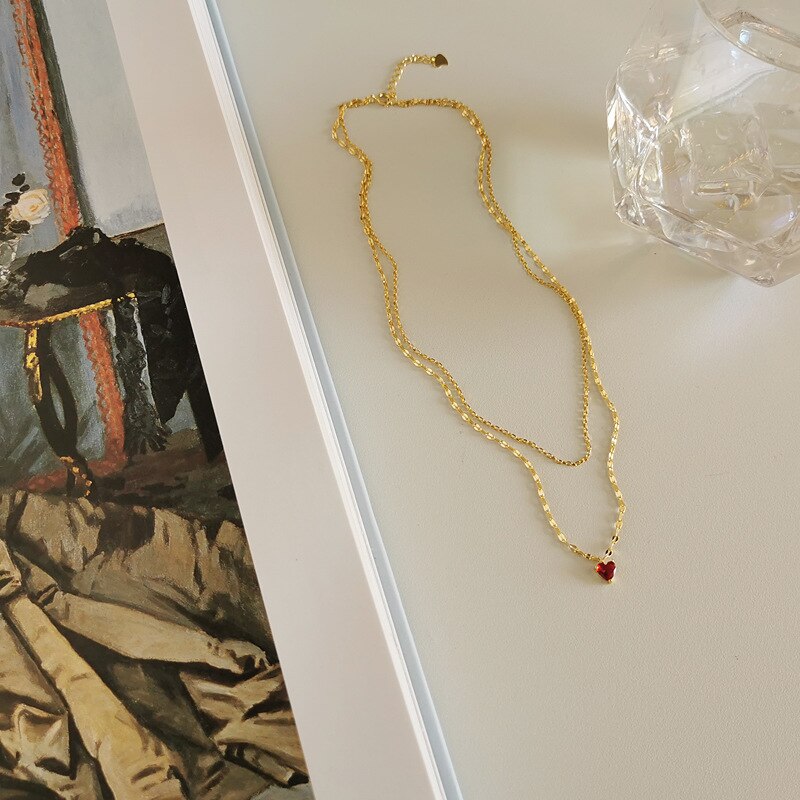 Collier-pendentif-en-cristal-coeur-rouge-Simple-europ-en-pour-femmes-bijoux-de-luxe-l-ger