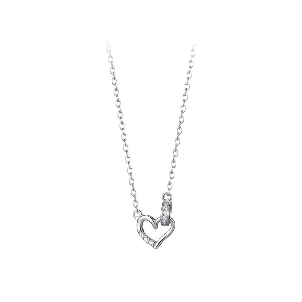 Collier-avec-pendentif-en-forme-de-c-ur-en-Zircon-pour-femme-et-fille-Micro-ensemble