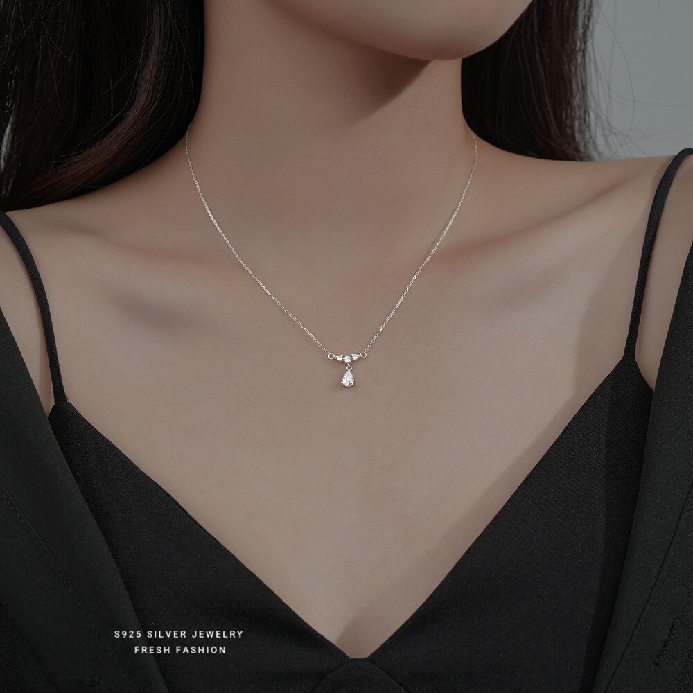 Collier-en-argent-Sterling-925-plaqu-or-14k-pendentif-ovale-g-om-trique-Simple-pour-femmes