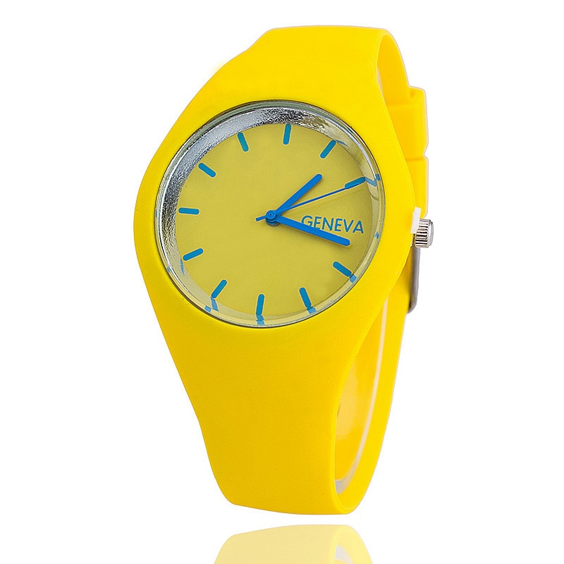 Montre-unisexe-bracelet-ultra-fin-en-silicone-accessoire-de-couleur-cr-me-montre-bracelet-de-loisirs