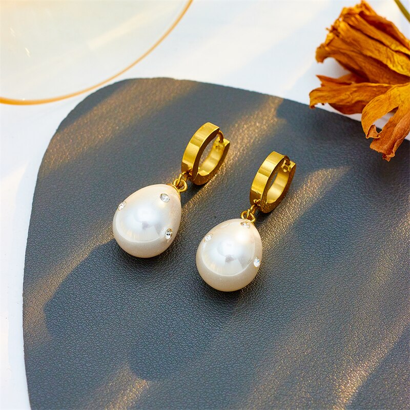 Boucles d'oreilles tendance mode, ado/fille/femme, en argent 925/1000,  Opale.