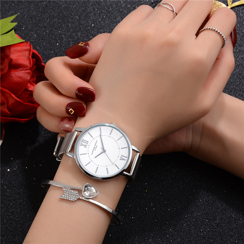 Lvpai-montre-bracelet-Quartz-pour-femmes-accessoire-de-mode-d-contract-avec-cadran-Simple-maille-en