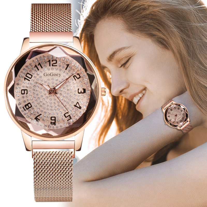 Zegarek-montre-bracelet-Quartz-en-acier-pour-femmes-l-gante-et-d-contract-e-nouvelle-collection