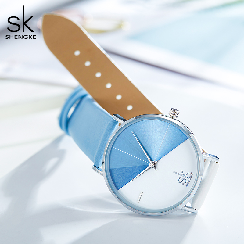 SK-montre-tanche-en-cuir-pour-femmes-couleur-mixte-Top-marque-Shengke-mode