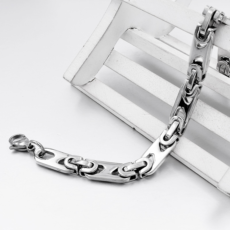 GOKADIMA-bracelet-cha-ne-vintage-en-acier-inoxydable-pour-homme-bijoux-de-haute-qualit-23cm-8mm