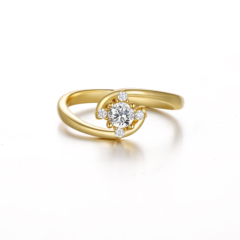 ROXI-bague-en-cristal-blanc-pour-femmes-bague-de-fian-ailles-en-argent-Sterling-925-bijoux
