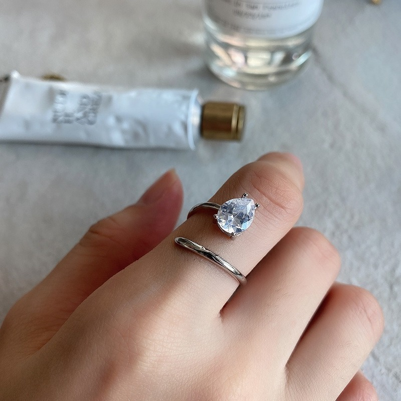 Trumium-bague-en-argent-Sterling-925-pour-femme-bijou-de-fian-ailles-de-mariage-en-Zircon
