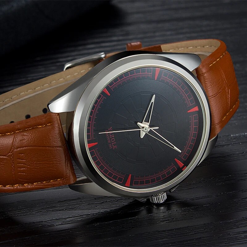 YAZOLE-montre-de-Sport-en-cuir-pour-hommes-tanche-la-mode-de-marque