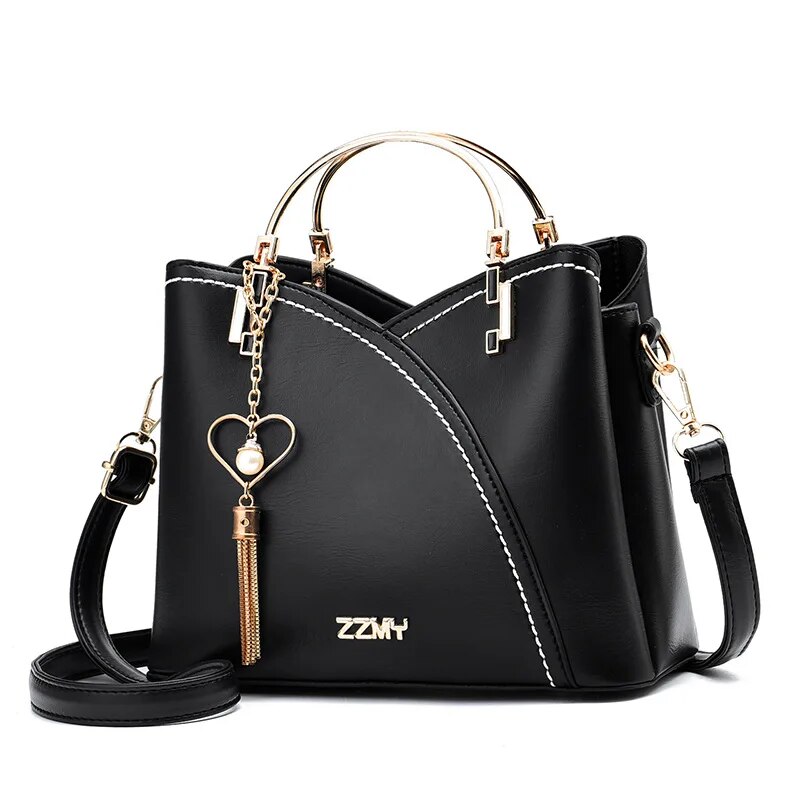 Vento-Marea-Sac-main-bandouli-re-en-cuir-PU-souple-pour-femme-sac-main-fermeture-clair