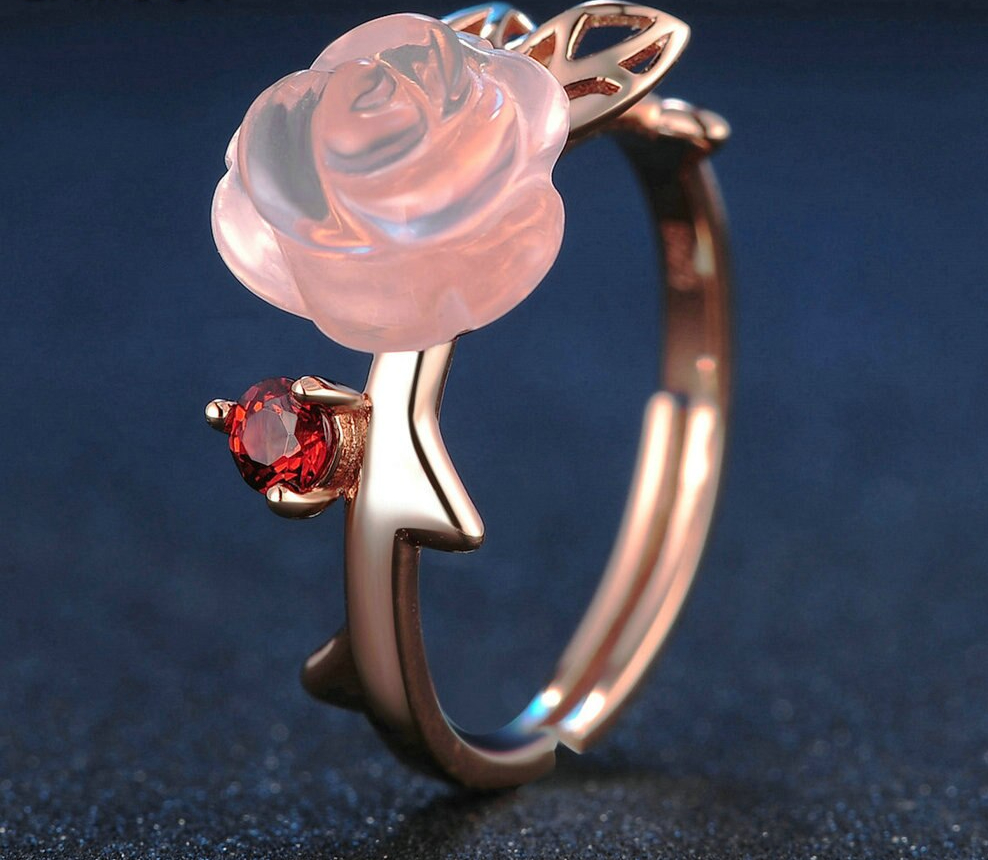 LAMOON-bague-en-argent-Sterling-925-pour-femmes-bijoux-en-pierre-pr-cieuse-de-Quartz-Rose