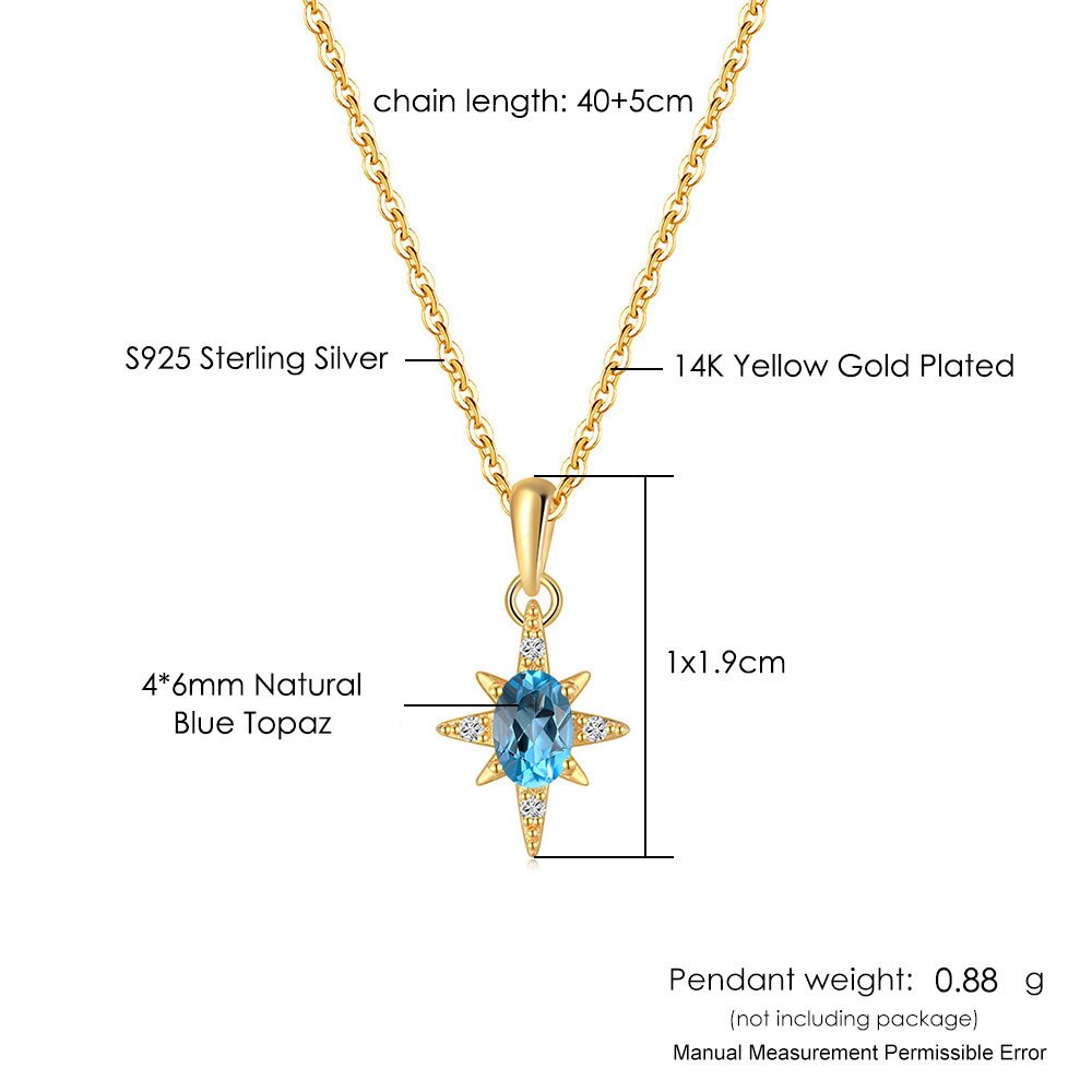LAMOON-collier-pendentif-toile-pour-femmes-argent-925-topaze-bleue-naturelle-plaqu-or-14K-bijoux-fins