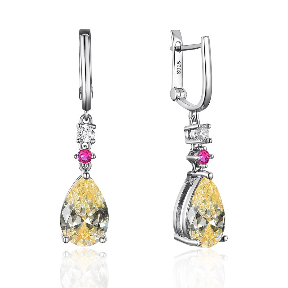 Kuololit-boucles-d-oreilles-pendantes-en-argent-Sterling-925-pour-femmes-couleur-or-rubis-bijoux-fins