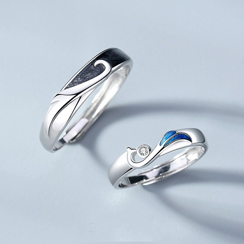 Bagues-ouvertes-en-argent-Sterling-925-pour-femmes-bijoux-fins-en-Zircon-et-mail-cadeau-romantique