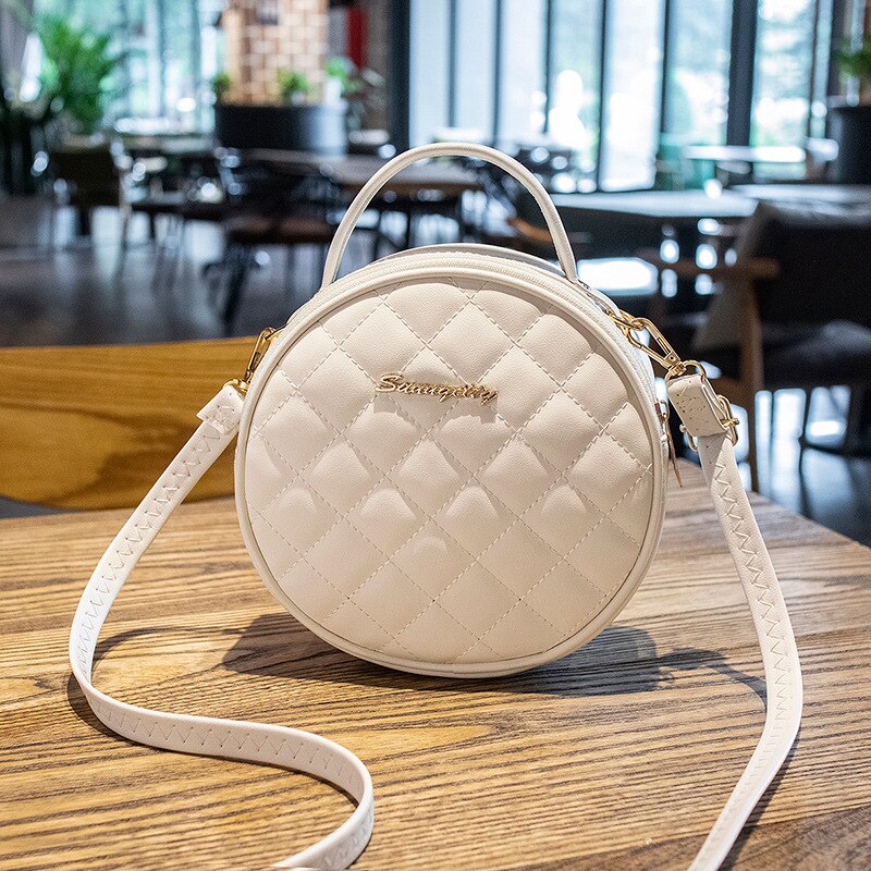 Sac bandoulière rond cheap femme