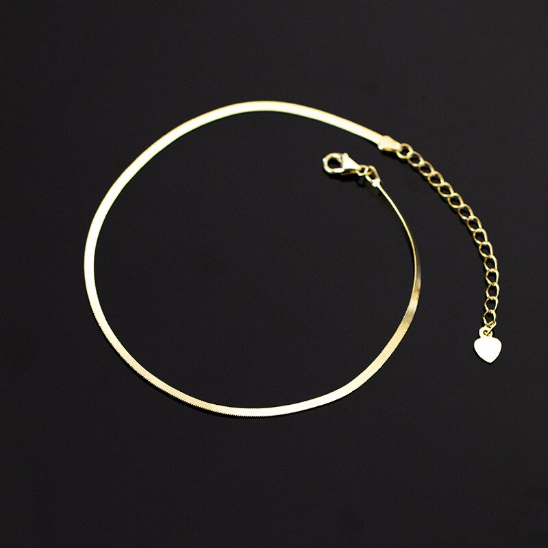 Bracelet-de-cheville-Simple-avec-lame-en-argent-Sterling-925-pour-femmes