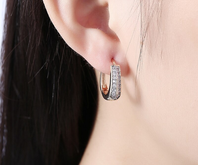 Boucles-d-oreilles-en-forme-de-U-pour-femme-bijoux-en-argent-Sterling-925-or-18K