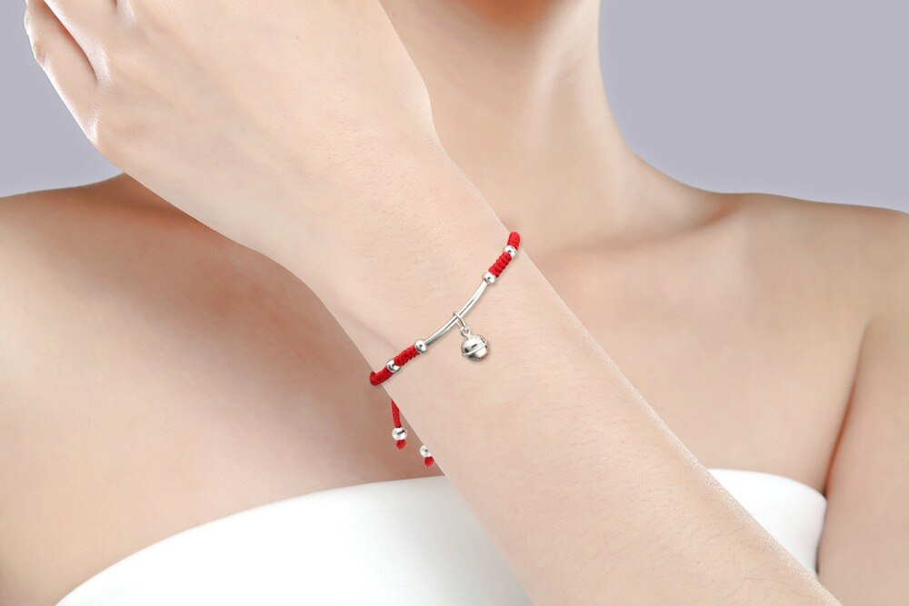 LKO-Bracelet-en-argent-Sterling-S925-pour-hommes-et-femmes-breloque-porte-bonheur-corde-rouge-chambala