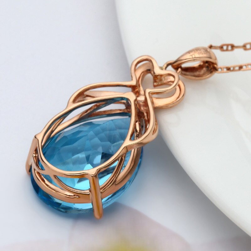 Pendentif-en-pierre-de-saphir-pour-femmes-collier-en-or-Rose-bleu-naturel-pur-3-Carats