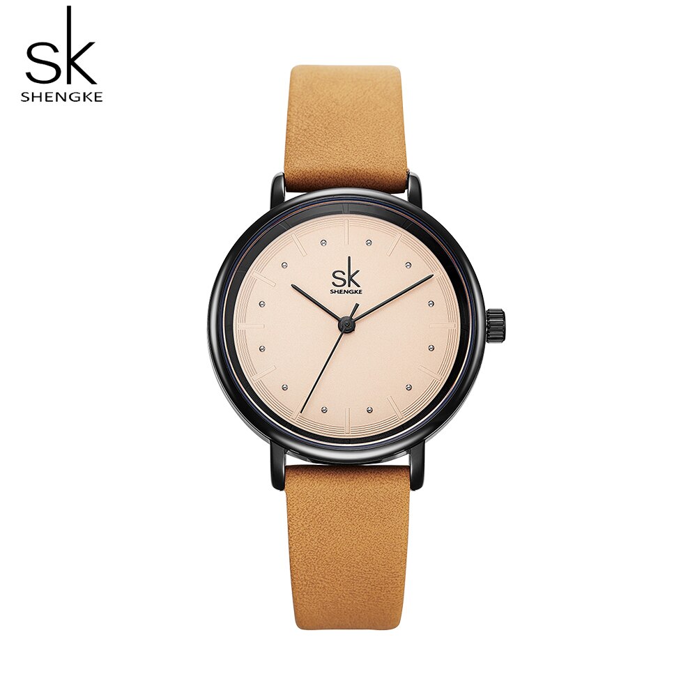 Shengke-montre-bracelet-en-cuir-pour-femmes-simple-r-tro-design-Top-marque-mode-mini