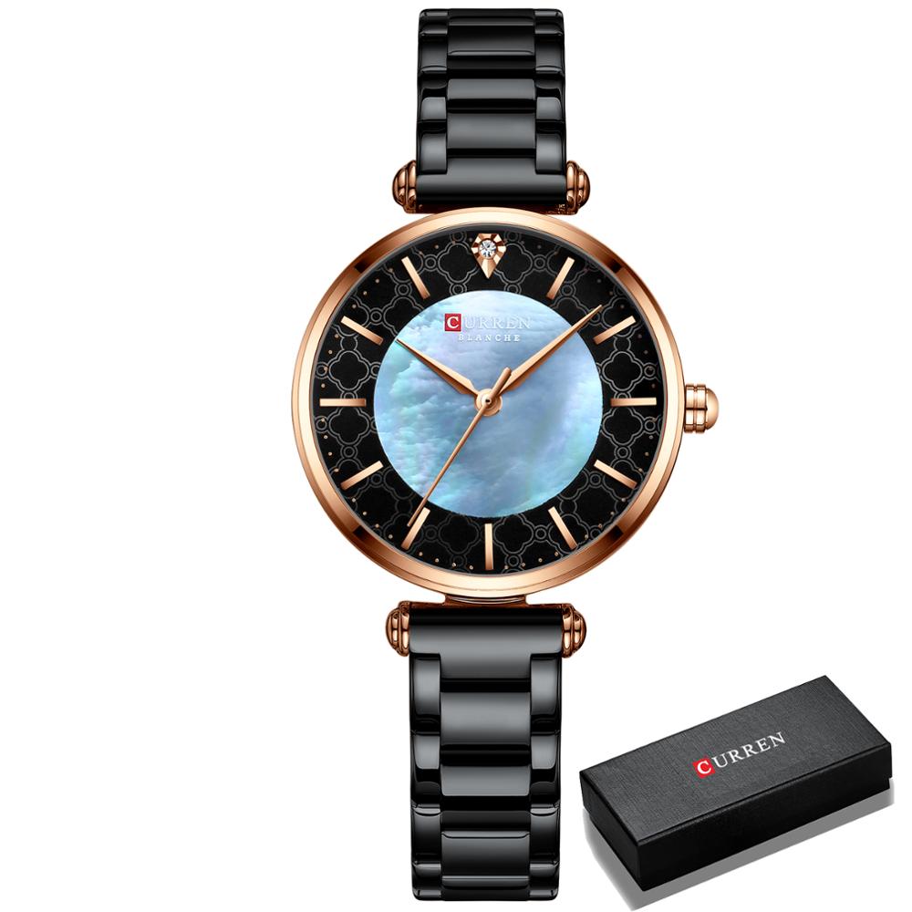 CURREN-montre-bracelet-Quartz-en-acier-inoxydable-pour-femmes-marque-de-luxe-l-gante-et-fine
