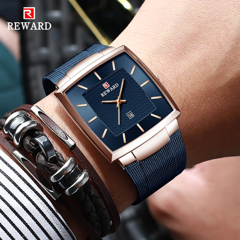 REWARD-montre-de-luxe-bleue-pour-hommes-montre-bracelet-Quartz-en-acier-inoxydable-tanche-de-marque