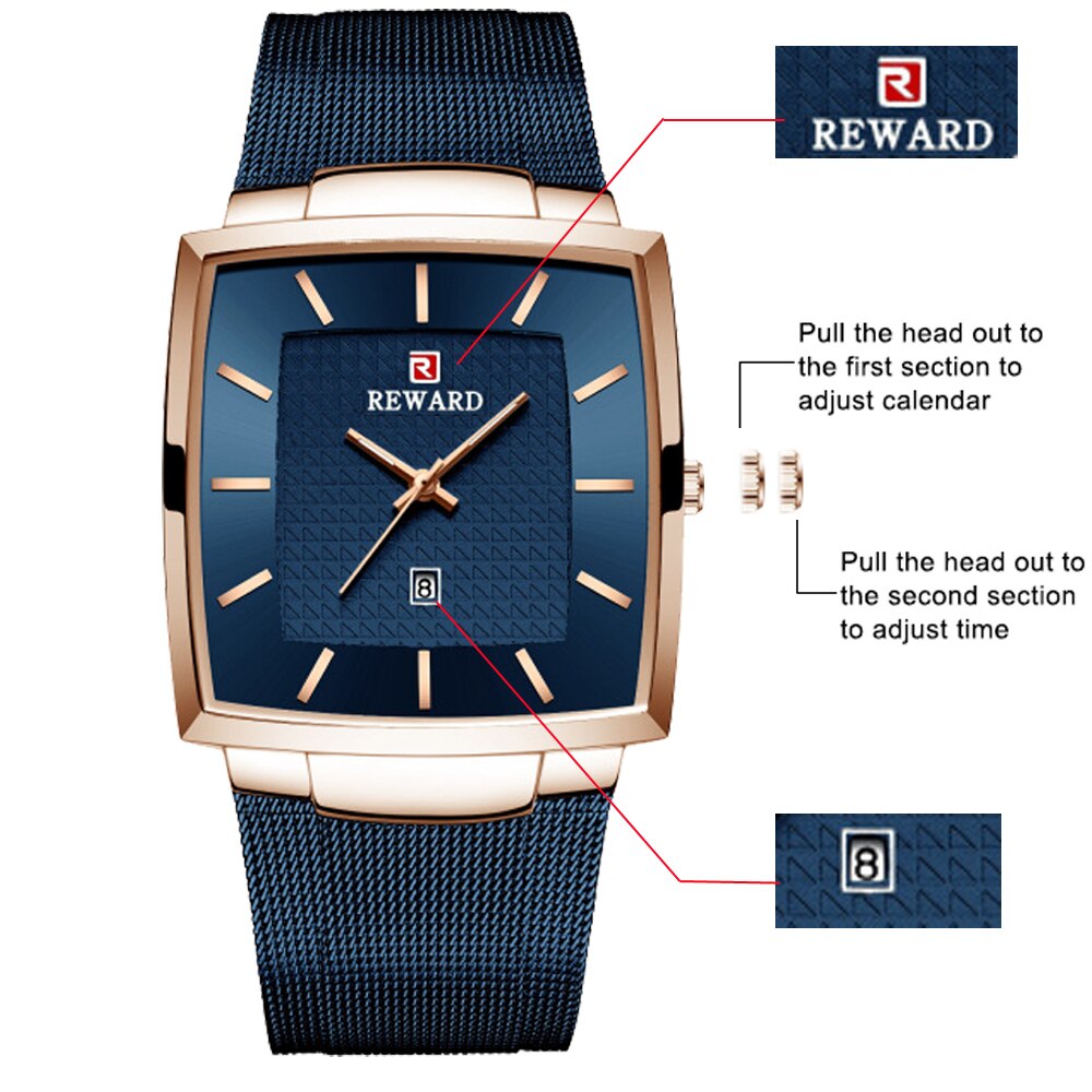 REWARD-montre-de-luxe-bleue-pour-hommes-montre-bracelet-Quartz-en-acier-inoxydable-tanche-de-marque