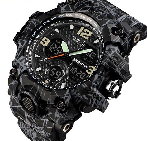 SKMEI-montre-bracelet-de-luxe-militaire-pour-hommes-tanche-de-sport-num-rique-Quartz-la-mode