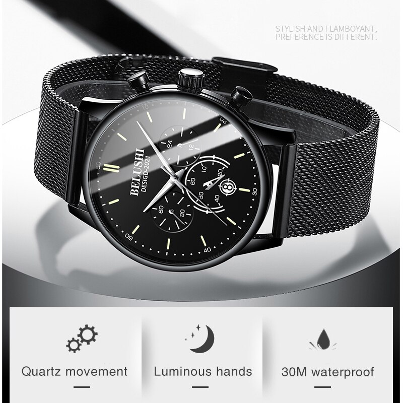 BELUSHI-montre-bracelet-de-Sport-pour-hommes-nouvelle-mode-Top-marque-de-luxe-Quartz-lumineux-tanche