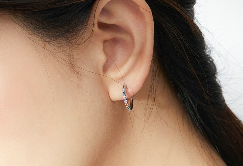Bamoer-boucles-d-oreilles-pour-femmes-couleur-arc-en-ciel-demi-cercle-en-argent-Sterling-925