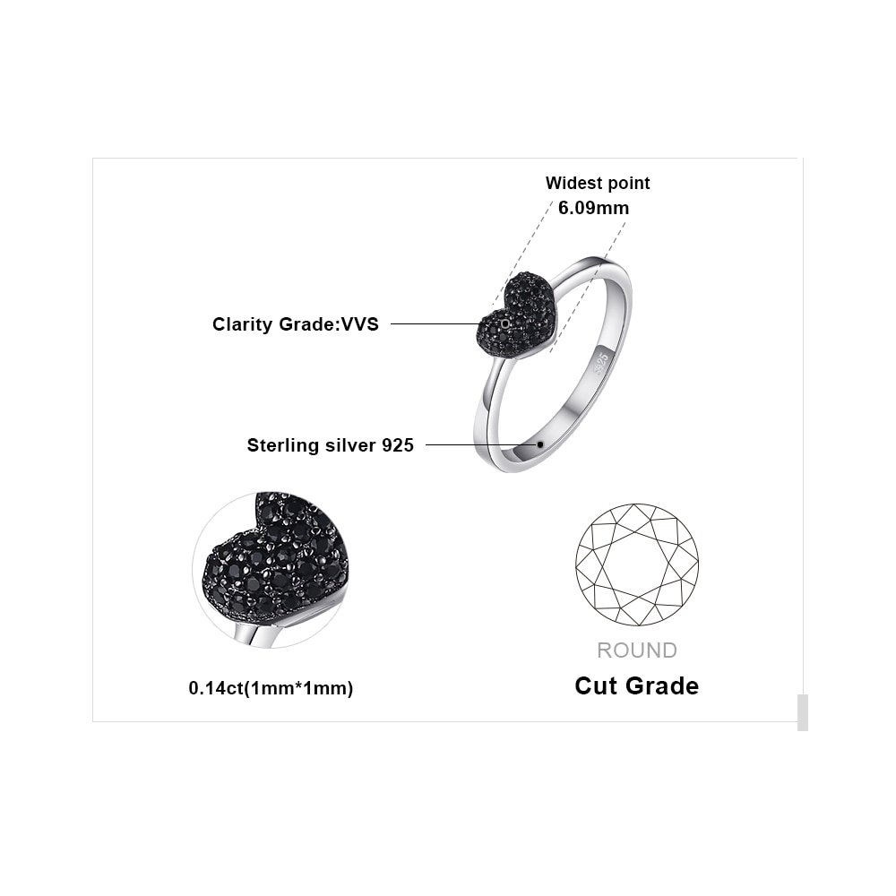 JewelryPalace-bague-en-argent-Sterling-925-avec-c-ur-pour-femme-jolie-bague-en-spinelle-noire