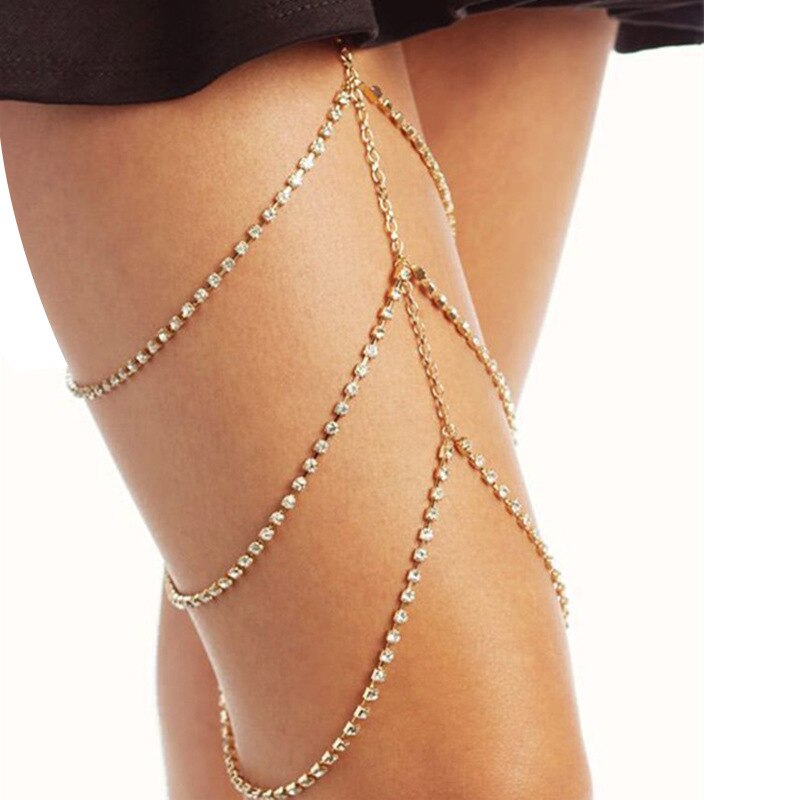 Cha-ne-de-jambe-en-strass-cristal-or-argent-Sexy-pour-femmes-bo-te-de-nuit