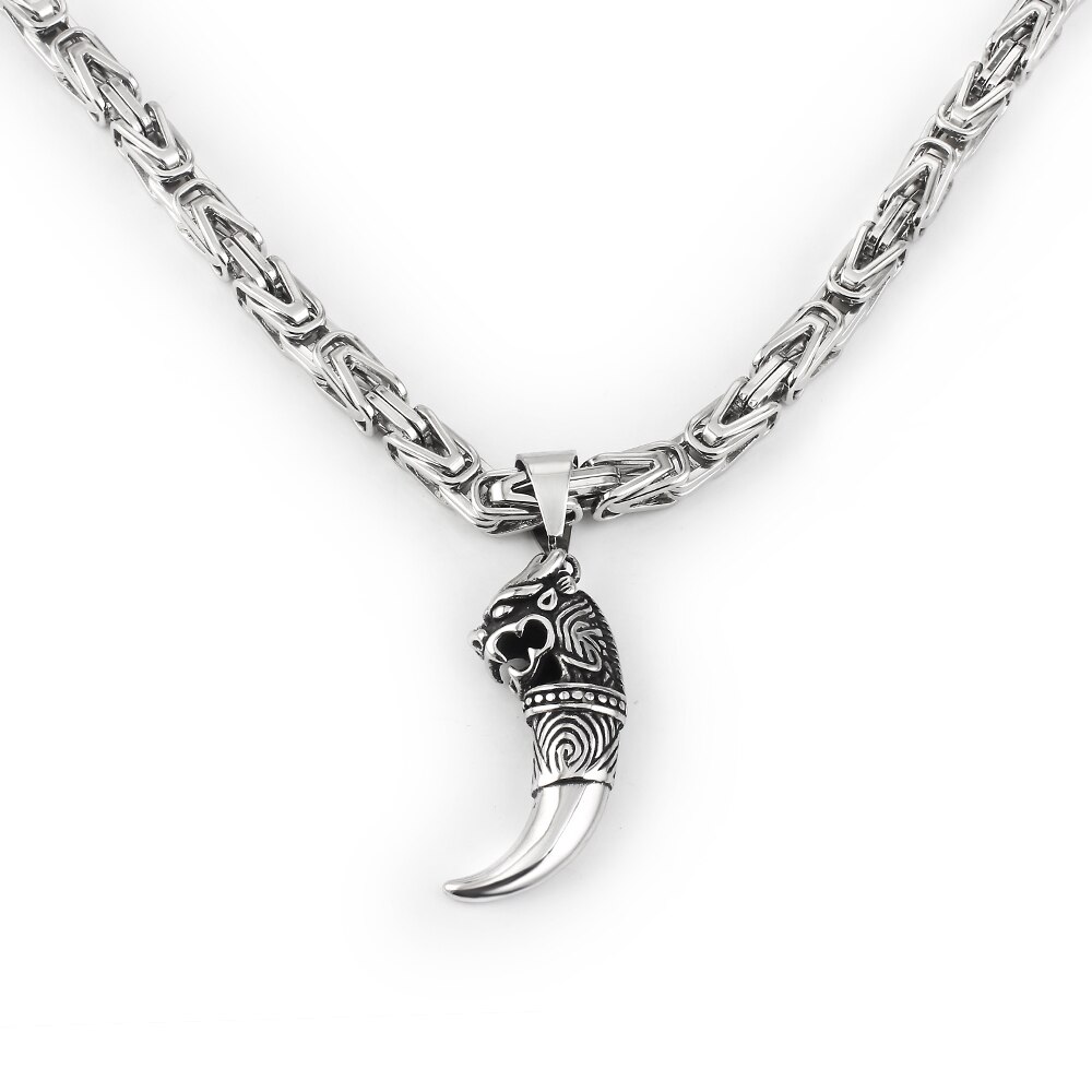 Collier-cha-ne-avec-pendentif-de-6-5mm-pour-hommes-cha-ne-imp-riale-de-style