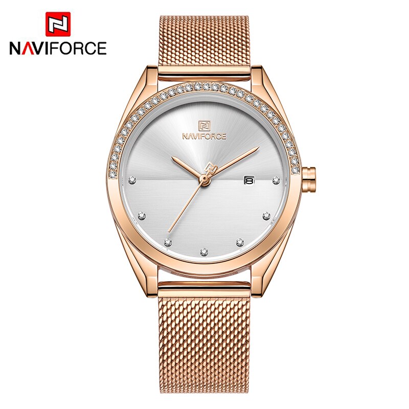 NAVIFORCE-montre-Quartz-pour-femmes-montre-bracelet-de-luxe-en-or-Rose-Simple-et-d-contract