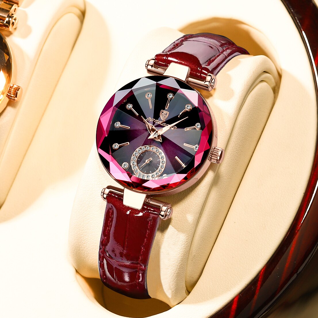 POEDAGAR-montre-bracelet-en-cuir-pour-femmes-tendance-cadran-diamant-Quartz-marque-de-luxe-tanche-cadeau