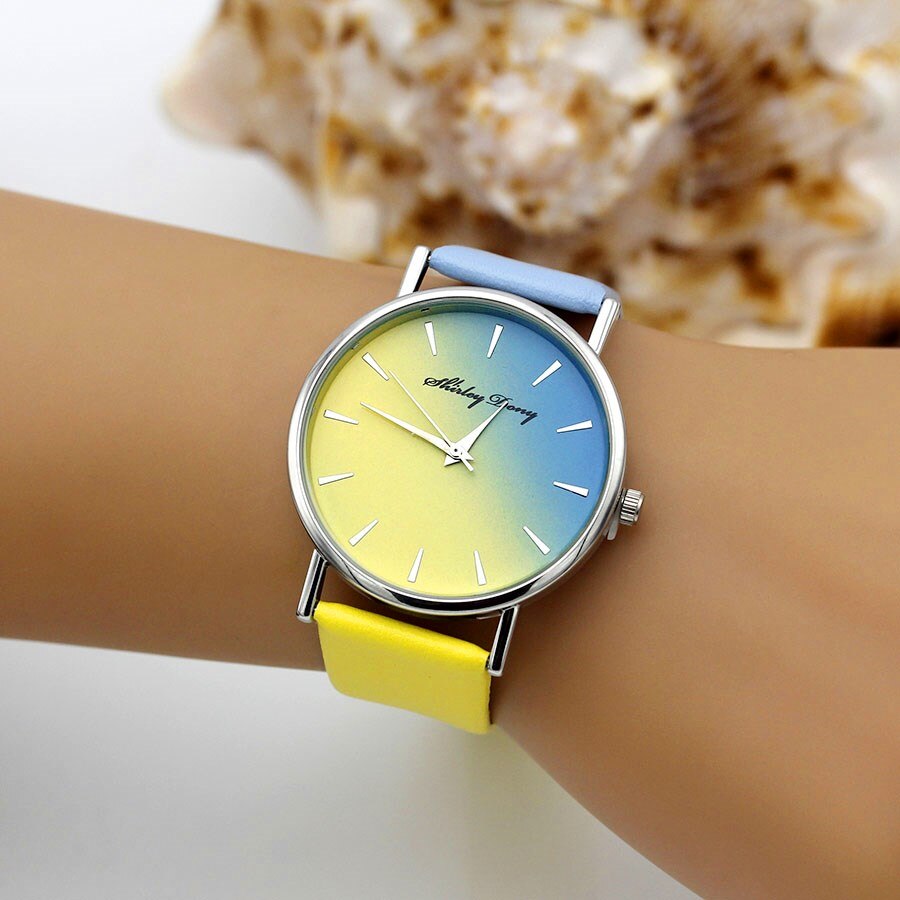 Zegarek-Damski-montre-bracelet-de-luxe-pour-femmes-Quartz-2-couleurs-d-grad-es-nouvelle-collection