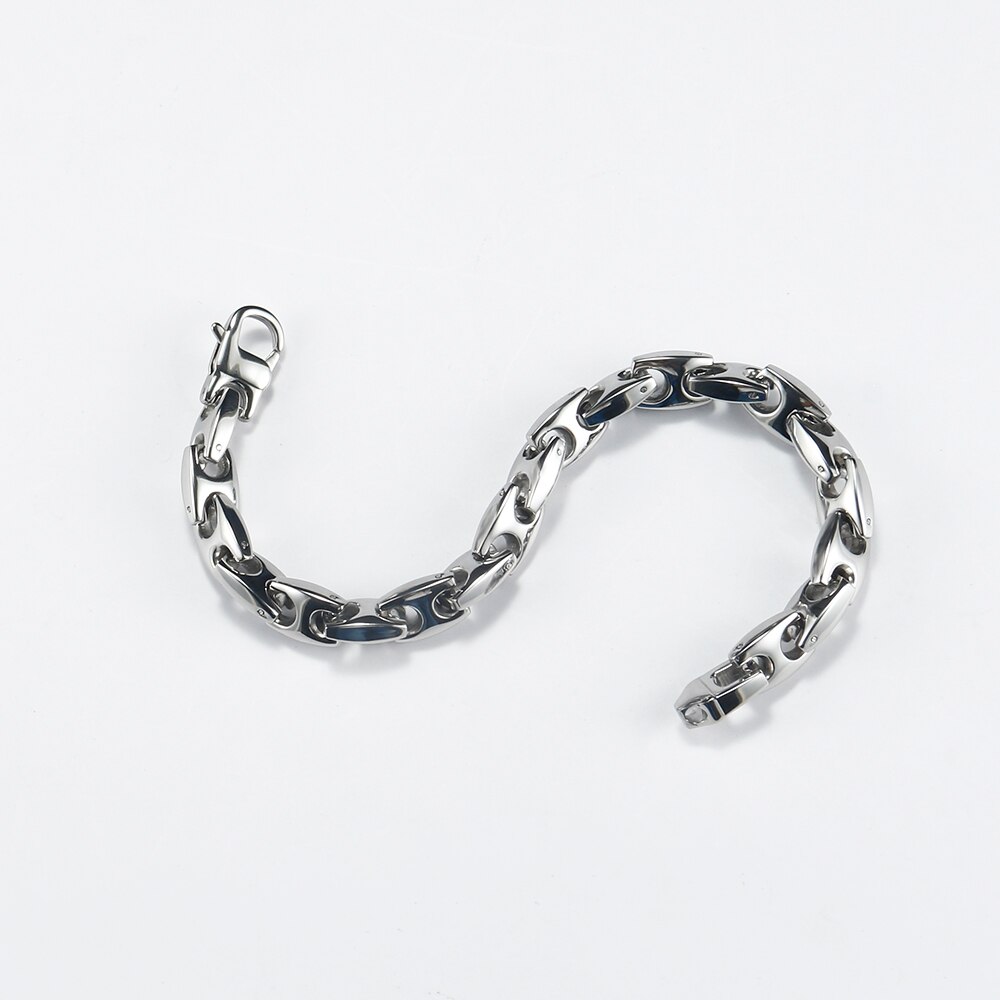 Bracelets-Hip-Hop-en-acier-inoxydable-pour-hommes-10mm-de-large-accessoires-couleur-argent-cha-ne