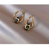 Boucles-d-oreilles-pendantes-carr-es-en-Zircon-vert-en-trois-dimensions-Style-palais-de-luxe