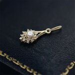 Collier-cha-ne-clavicule-en-argent-Sterling-925-Pav-de-cristal-Magnolia-fleur-plaqu-or-14k