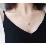 Mini-pendentif-coeur-brillant-en-argent-Sterling-925-collier-cha-ne-de-clavicule-pour-femmes-accessoires