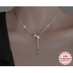 Trustdavies-collier-en-argent-Sterling-925-v-ritable-pour-femmes-cha-ne-de-perles-clavicule-bijou