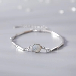 VENTFILLE-Bracelet-couleur-argent-pour-femmes-coquillage-cadeau-d-anniversaire-bijoux-vente-en-gros-livraison-directe