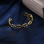 Bracelet-nez-de-cochon-en-acier-inoxydable-pour-femmes-taille-ouverte-marque-de-luxe-manchette-bijoux