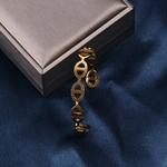 Bracelet-nez-de-cochon-en-acier-inoxydable-pour-femmes-taille-ouverte-marque-de-luxe-manchette-bijoux