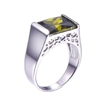 BONLAVIE-bagues-en-argent-Sterling-925-pour-femmes-bijoux-de-marque-avec-pierres-p-ridot-jaunes